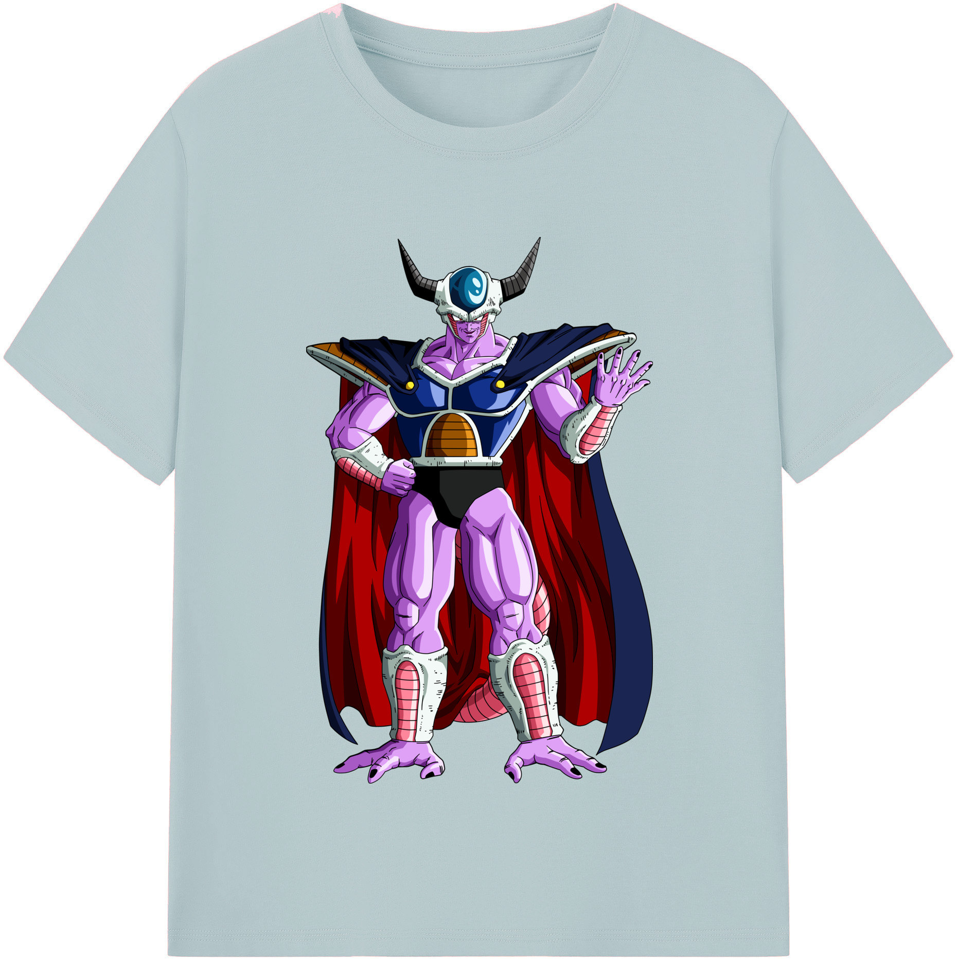（画像用） ドラゴンボール コルド大王 DRAGON BALL King Cold 綿100％半袖Tシャツ（フロントプリント）